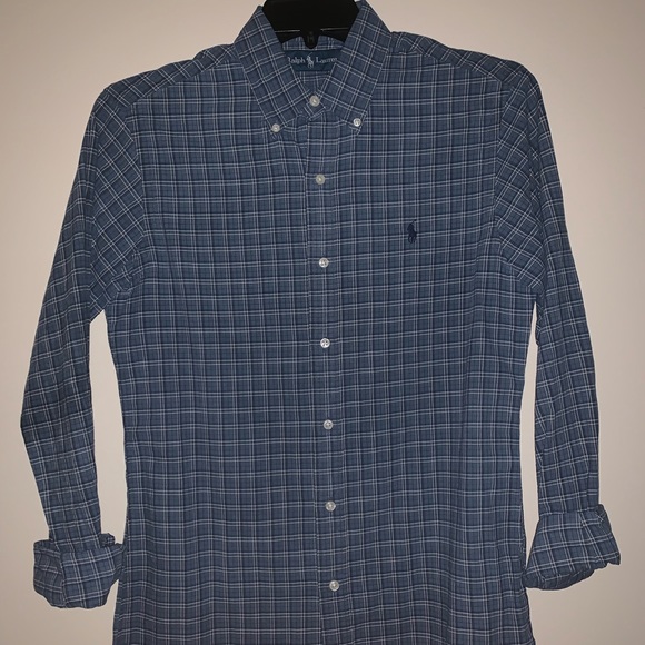 Ralph Lauren blue casual button down - Picture 1 of 1